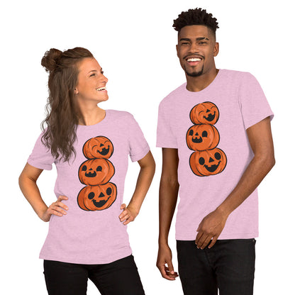 T-shirt unisexe - 3 Citrouilles