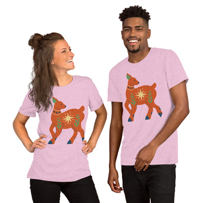 T-shirt unisexe - Cerf De Noël