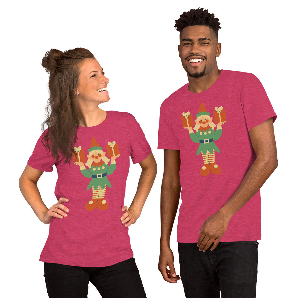T-shirt unisexe - Lutin  De Noël