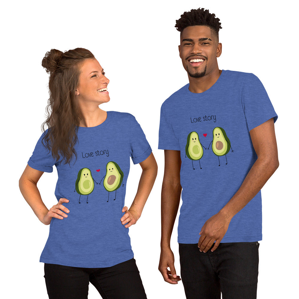 T-shirt unisexe - Avocado Couple
