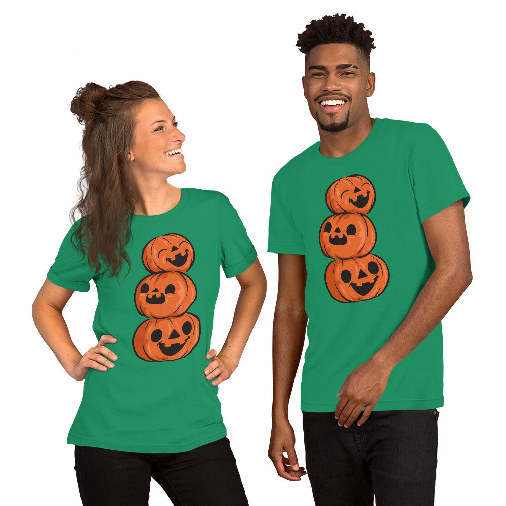 T-shirt unisexe - 3 Citrouilles
