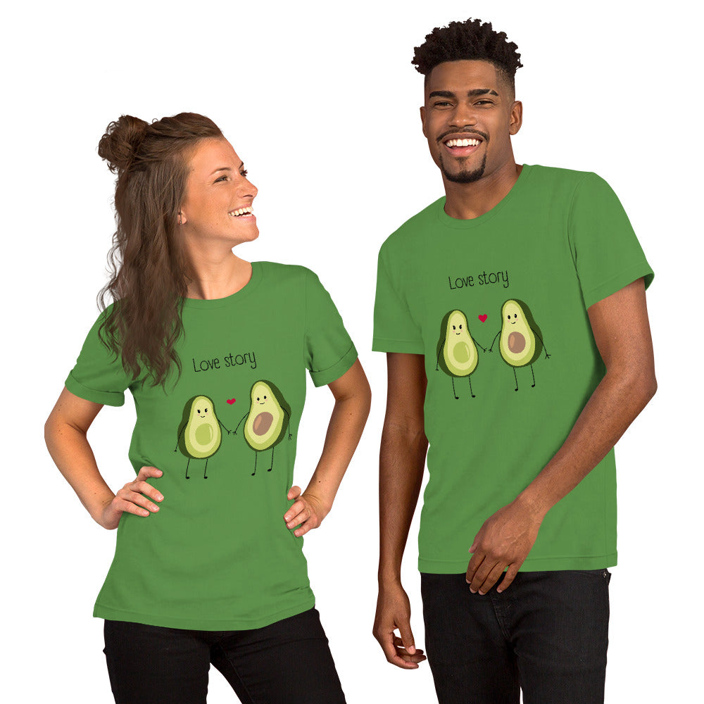 T-shirt unisexe - Avocado Couple