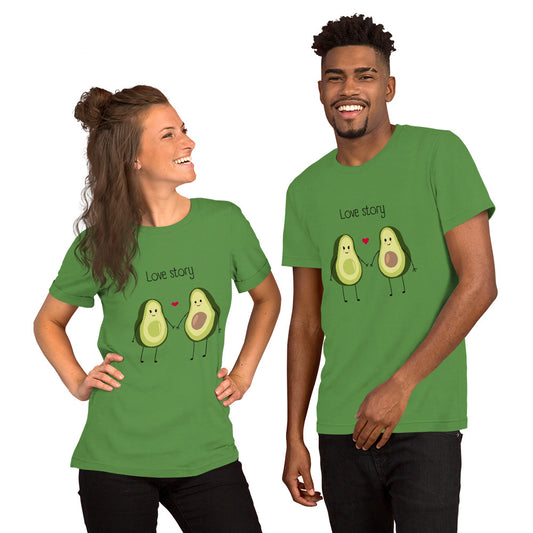 T-shirt unisexe - Avocado Couple