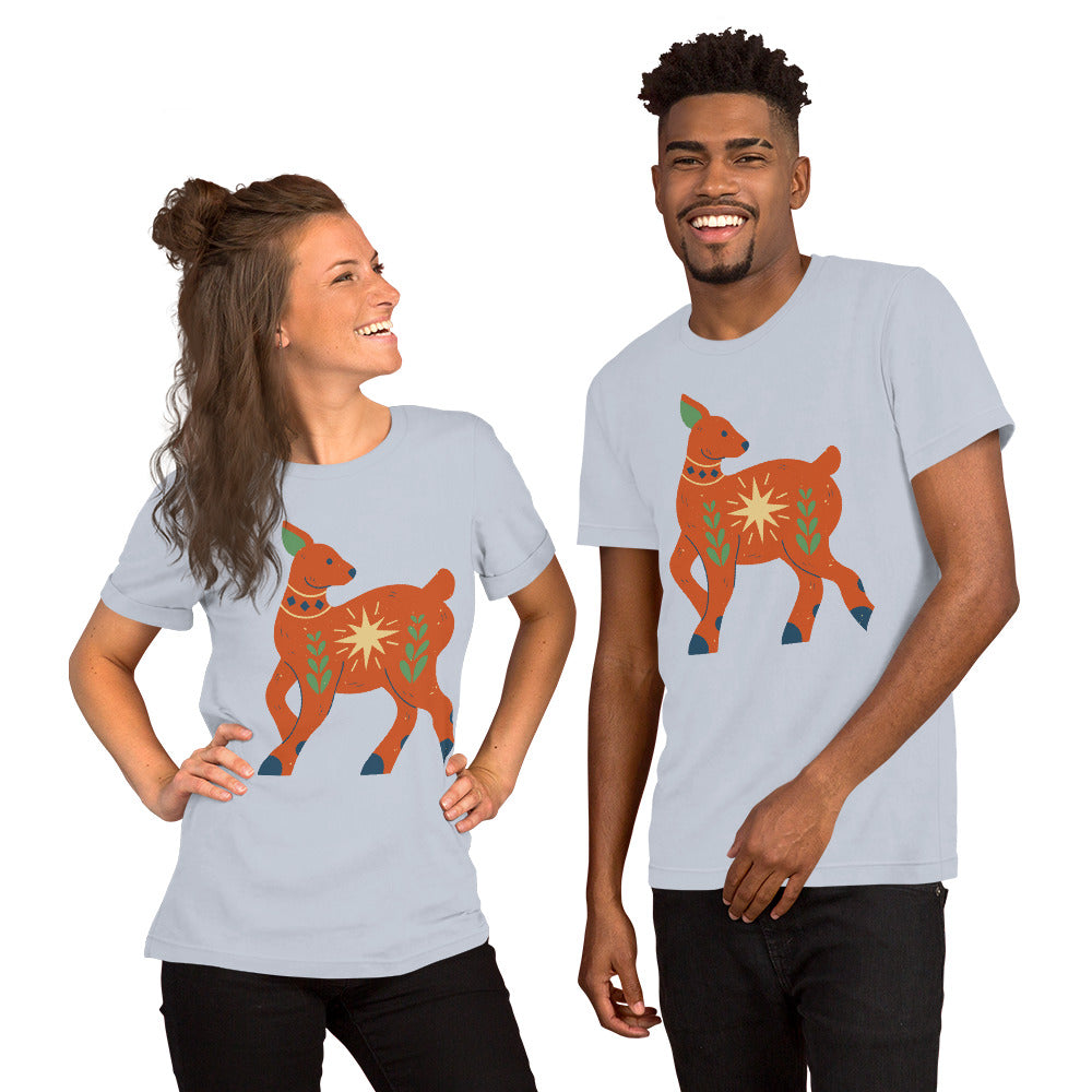 T-shirt unisexe - Cerf De Noël