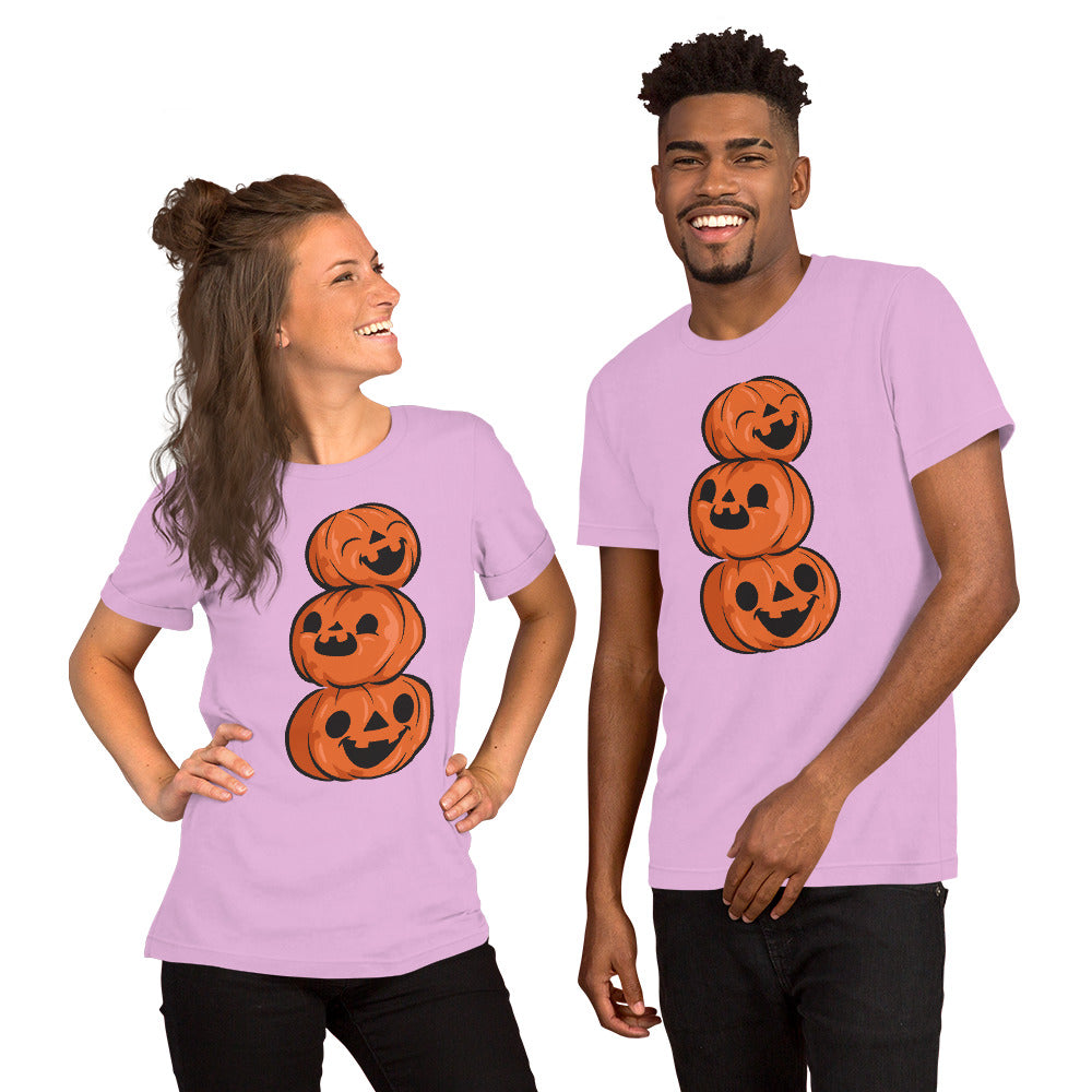 T-shirt unisexe - 3 Citrouilles