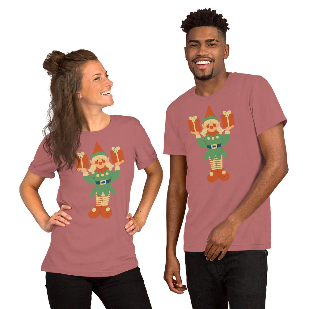 T-shirt unisexe - Lutin  De Noël