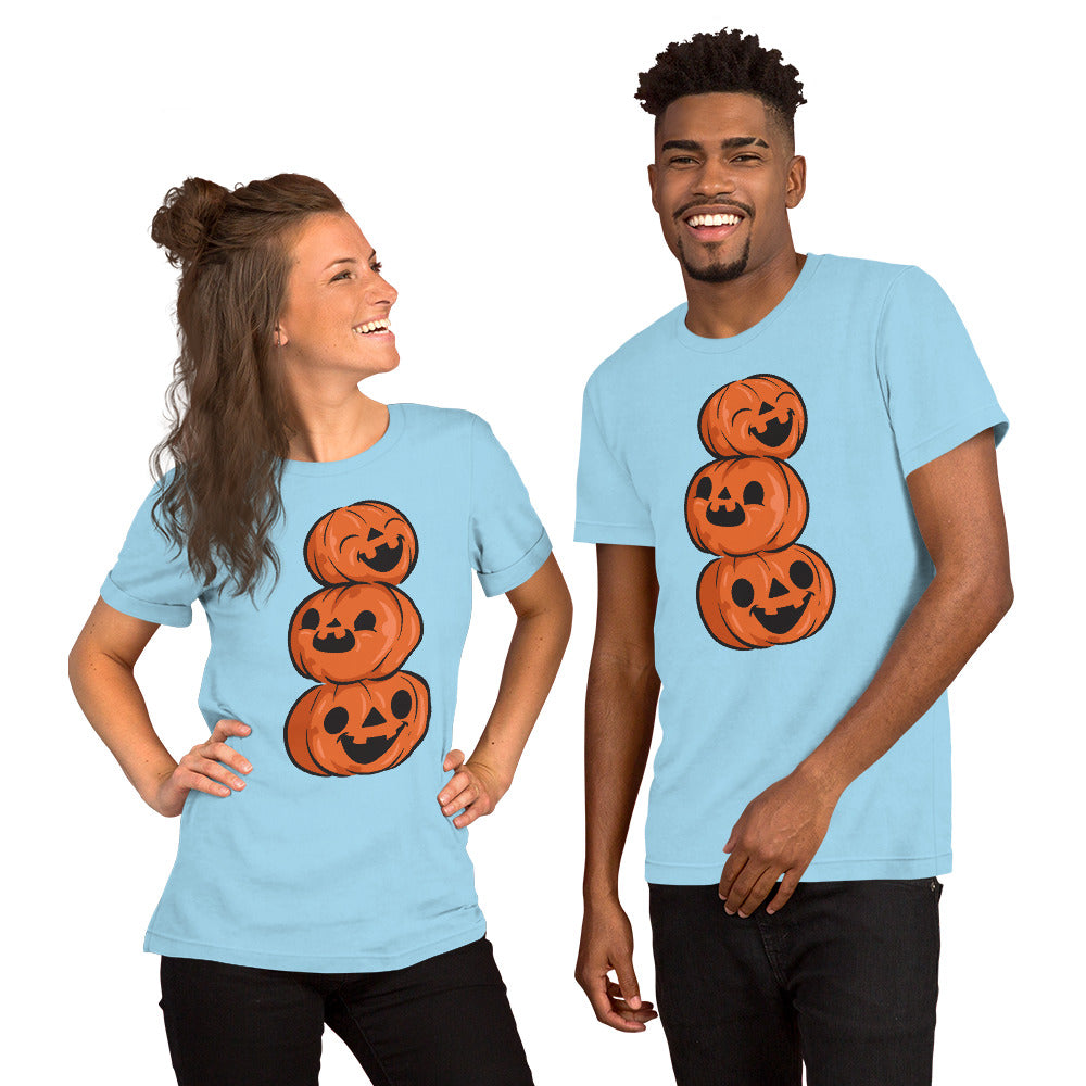 T-shirt unisexe - 3 Citrouilles
