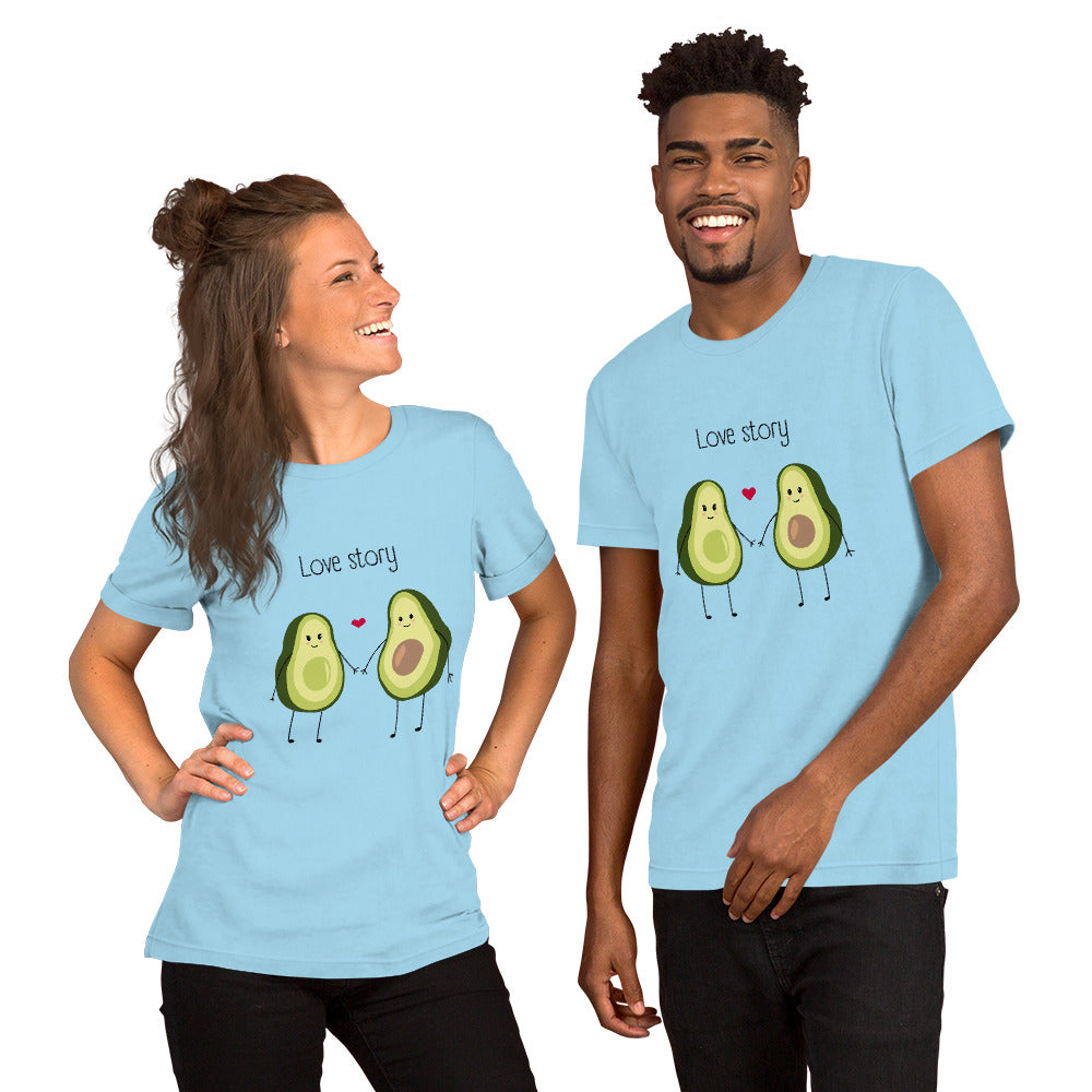 T-shirt unisexe - Avocado Couple