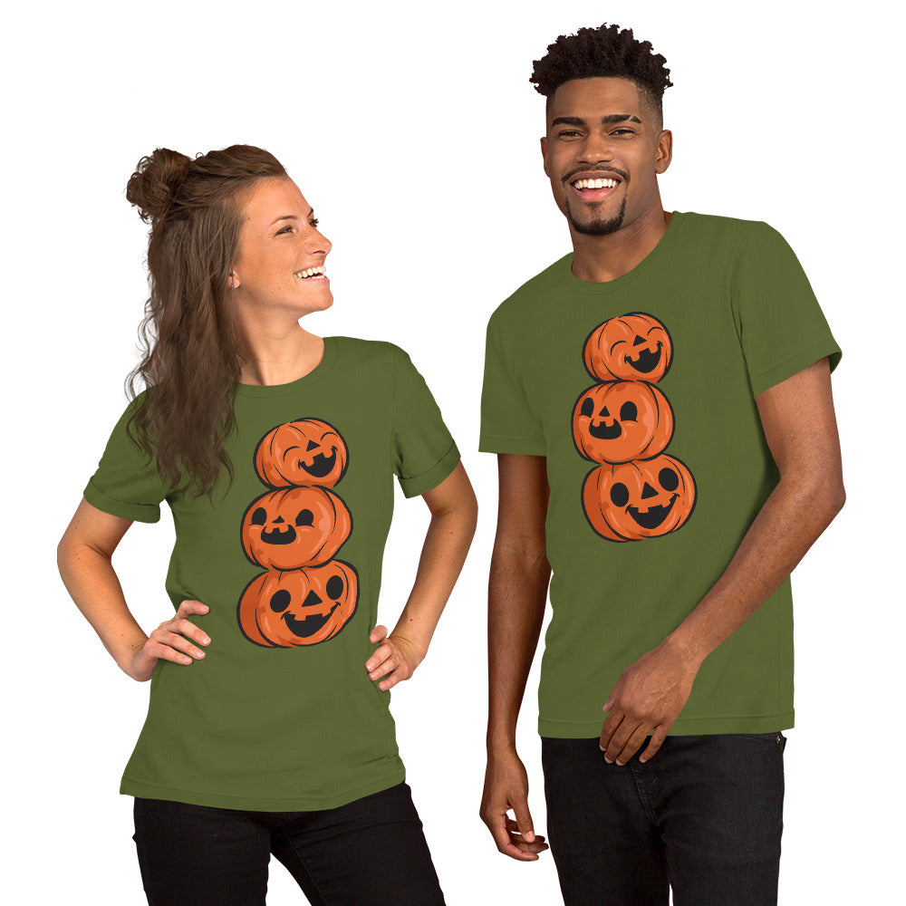 T-shirt unisexe - 3 Citrouilles