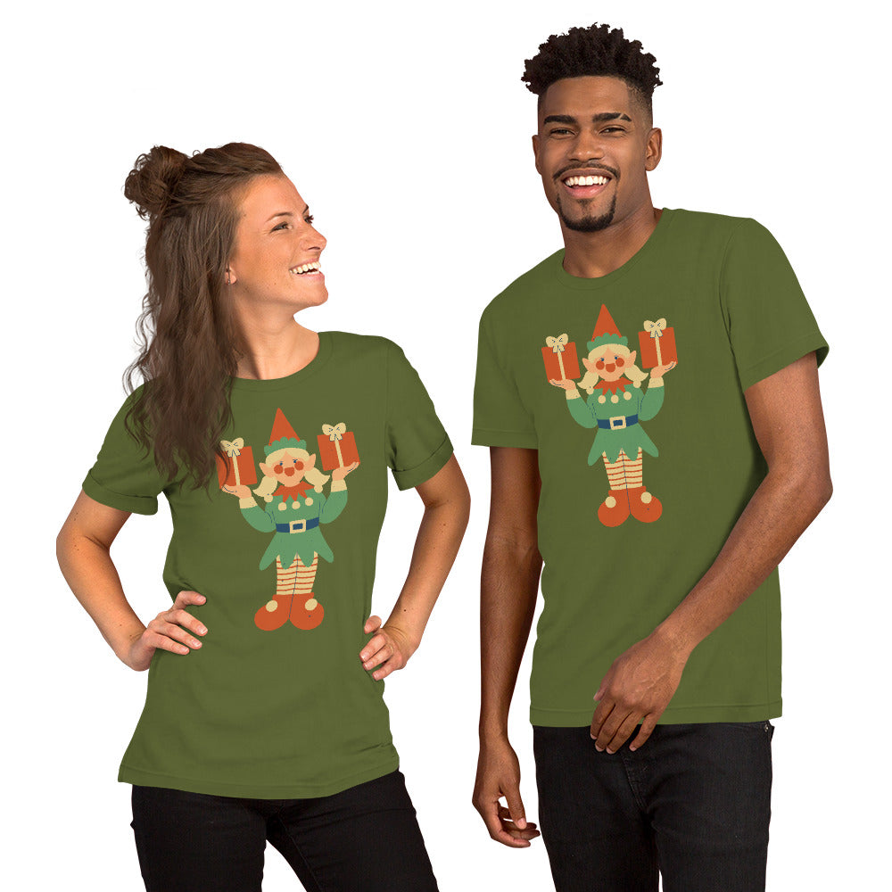 T-shirt unisexe - Lutin  De Noël