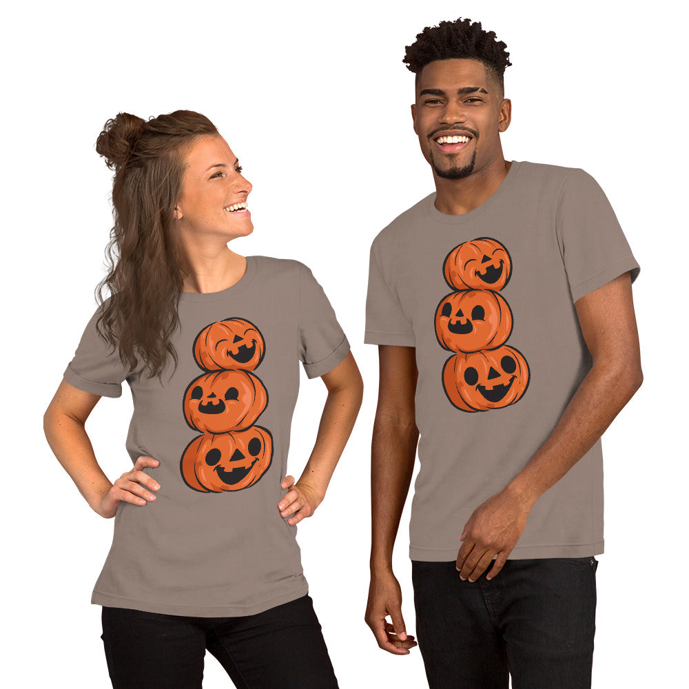 T-shirt unisexe - 3 Citrouilles