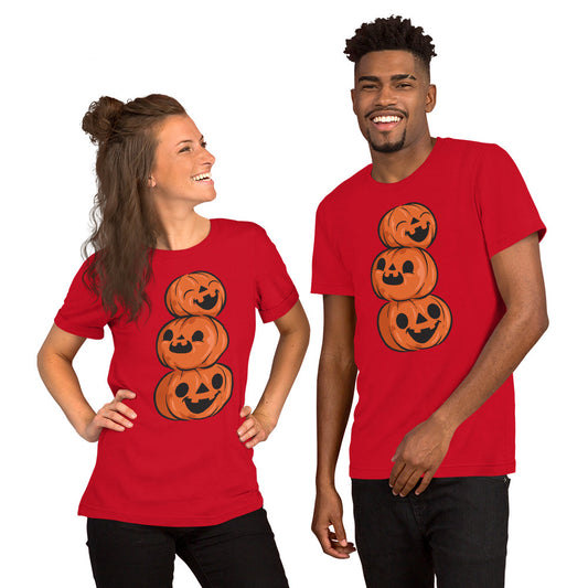T-shirt unisexe - 3 Citrouilles