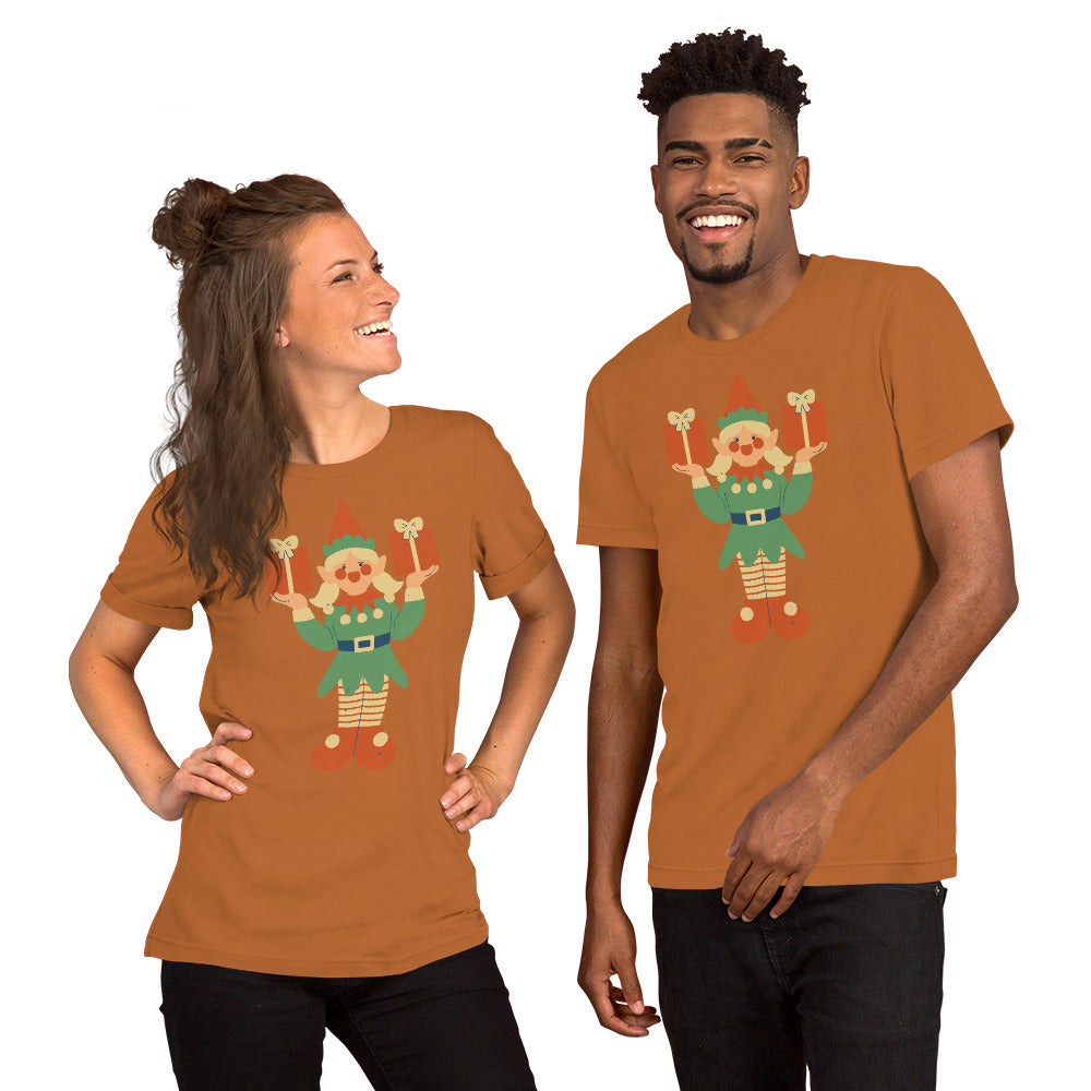 T-shirt unisexe - Lutin  De Noël