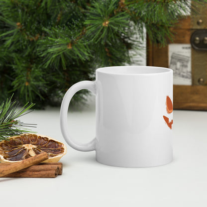 Mug Blanc Brillant - Sourire d'Enfer