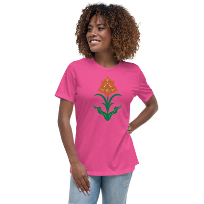 T-shirt Décontracté pour Femme - Fleur