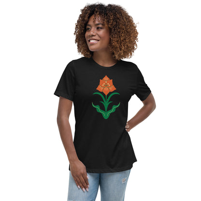 T-shirt Décontracté pour Femme - Fleur