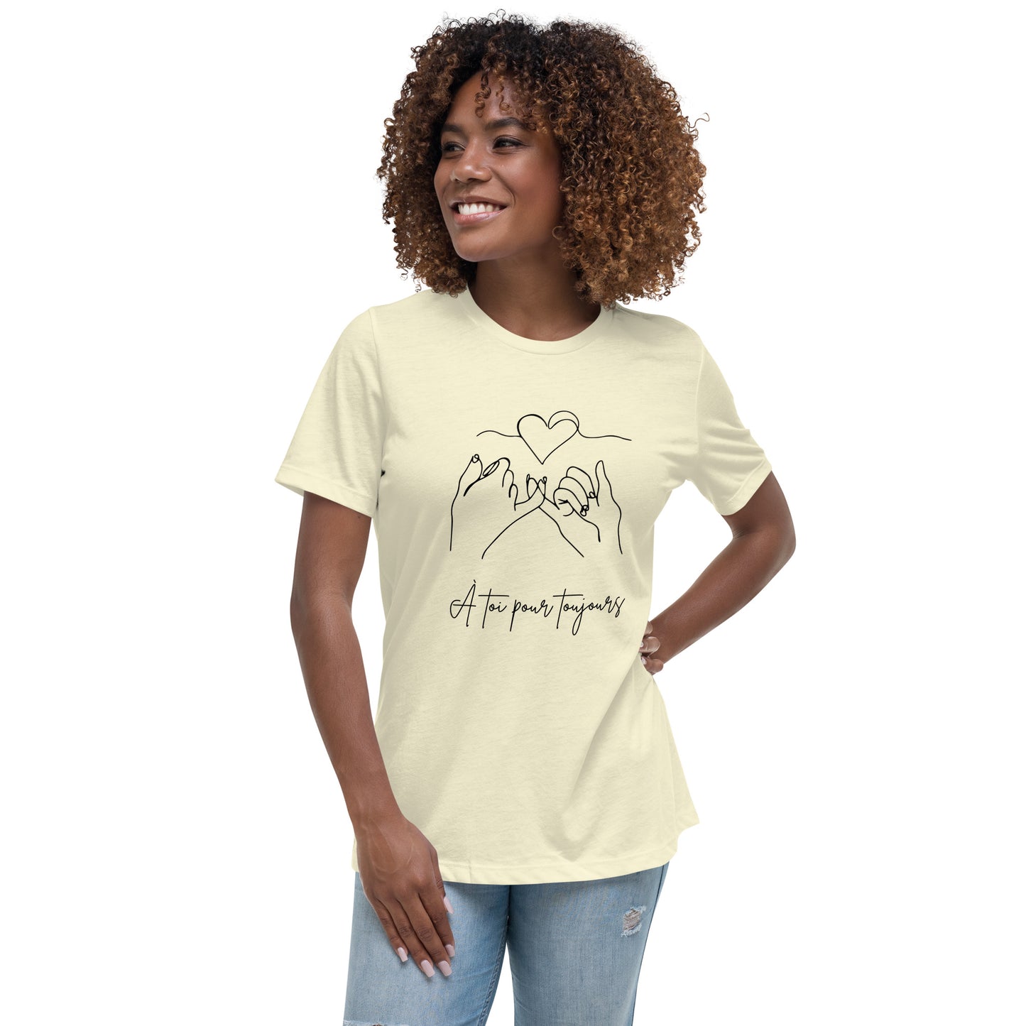 T-shirt Décontracté pour Femme - À Toi Pour Toujours