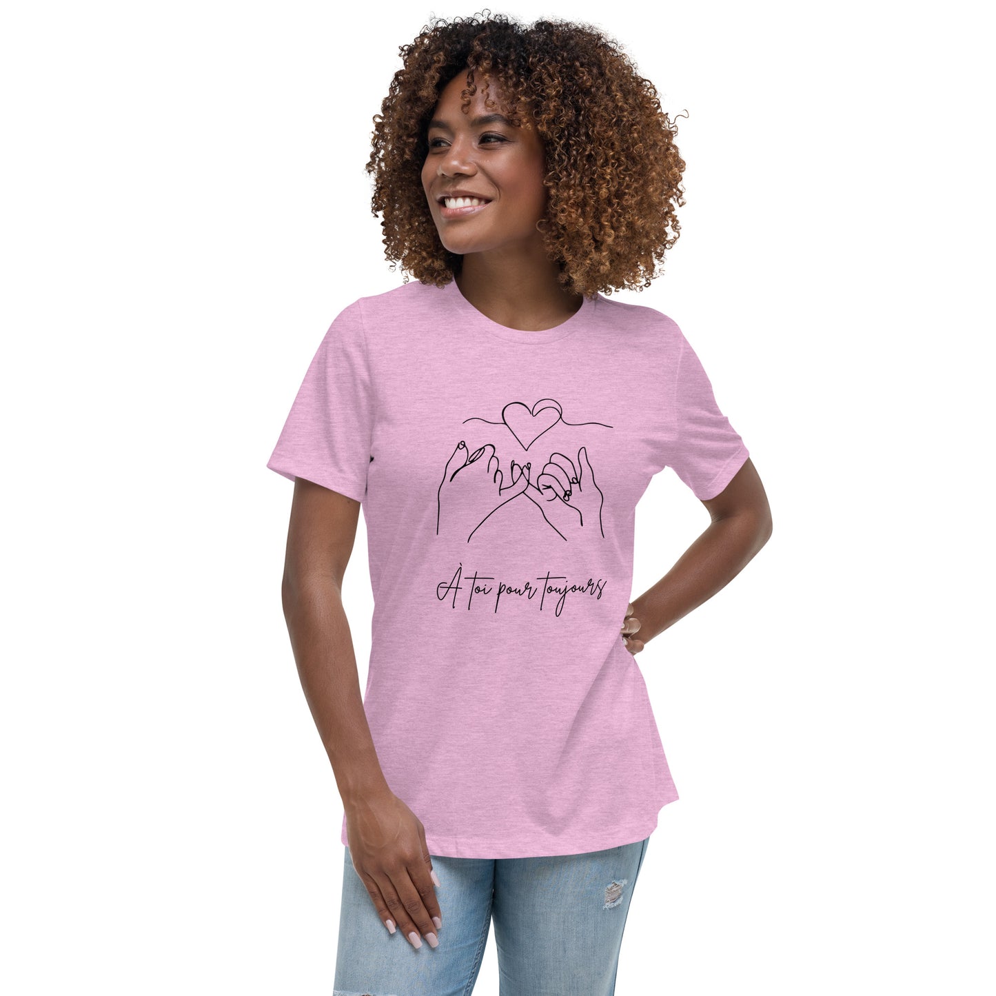 T-shirt Décontracté pour Femme - À Toi Pour Toujours