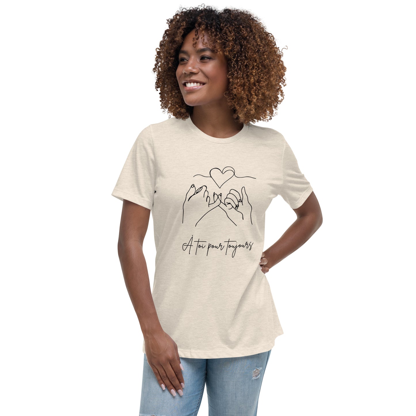 T-shirt Décontracté pour Femme - À Toi Pour Toujours