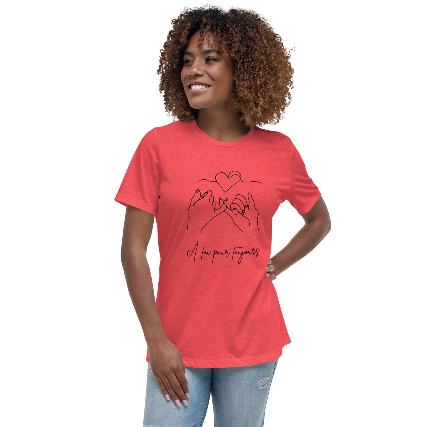 T-shirt Décontracté pour Femme - À Toi Pour Toujours