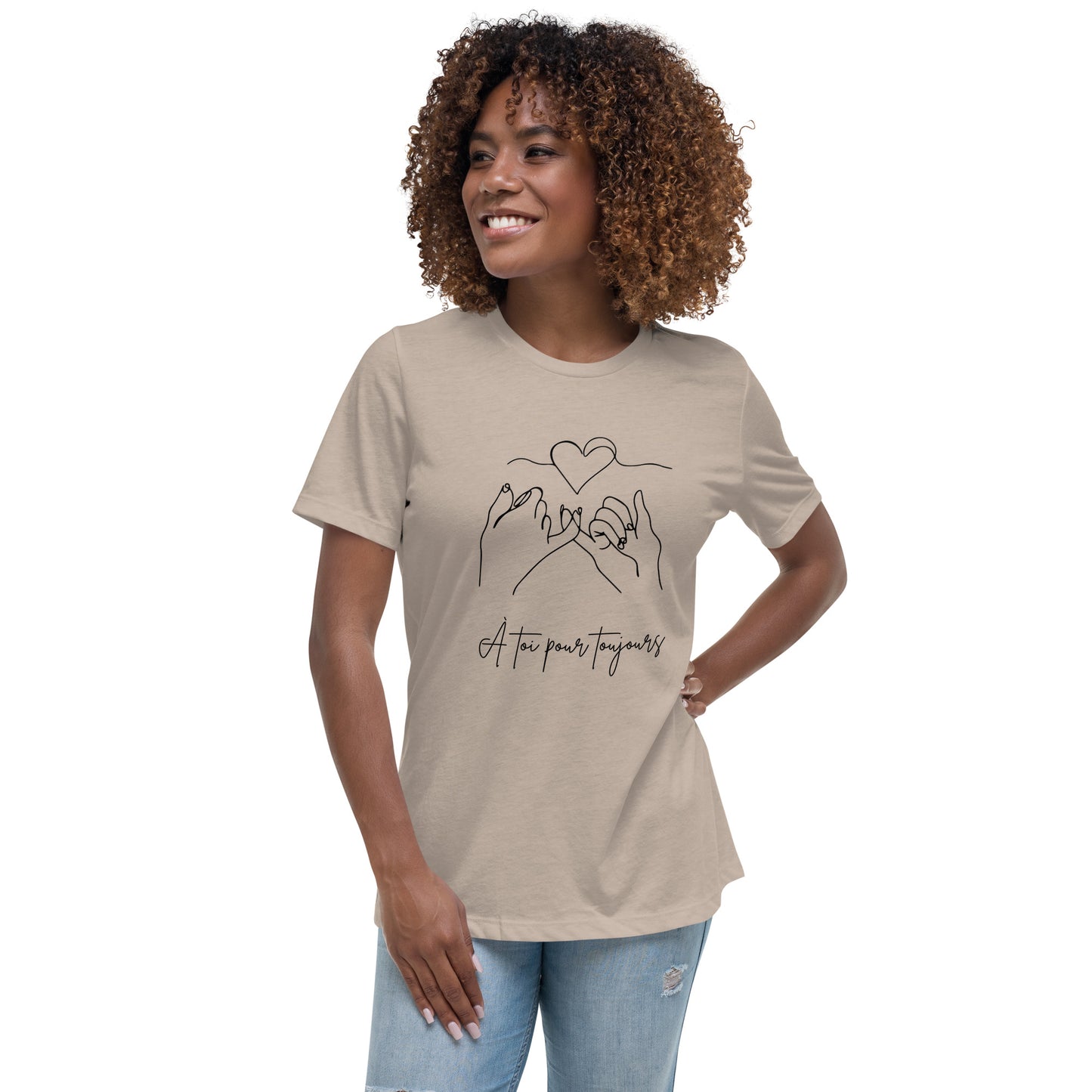 T-shirt Décontracté pour Femme - À Toi Pour Toujours
