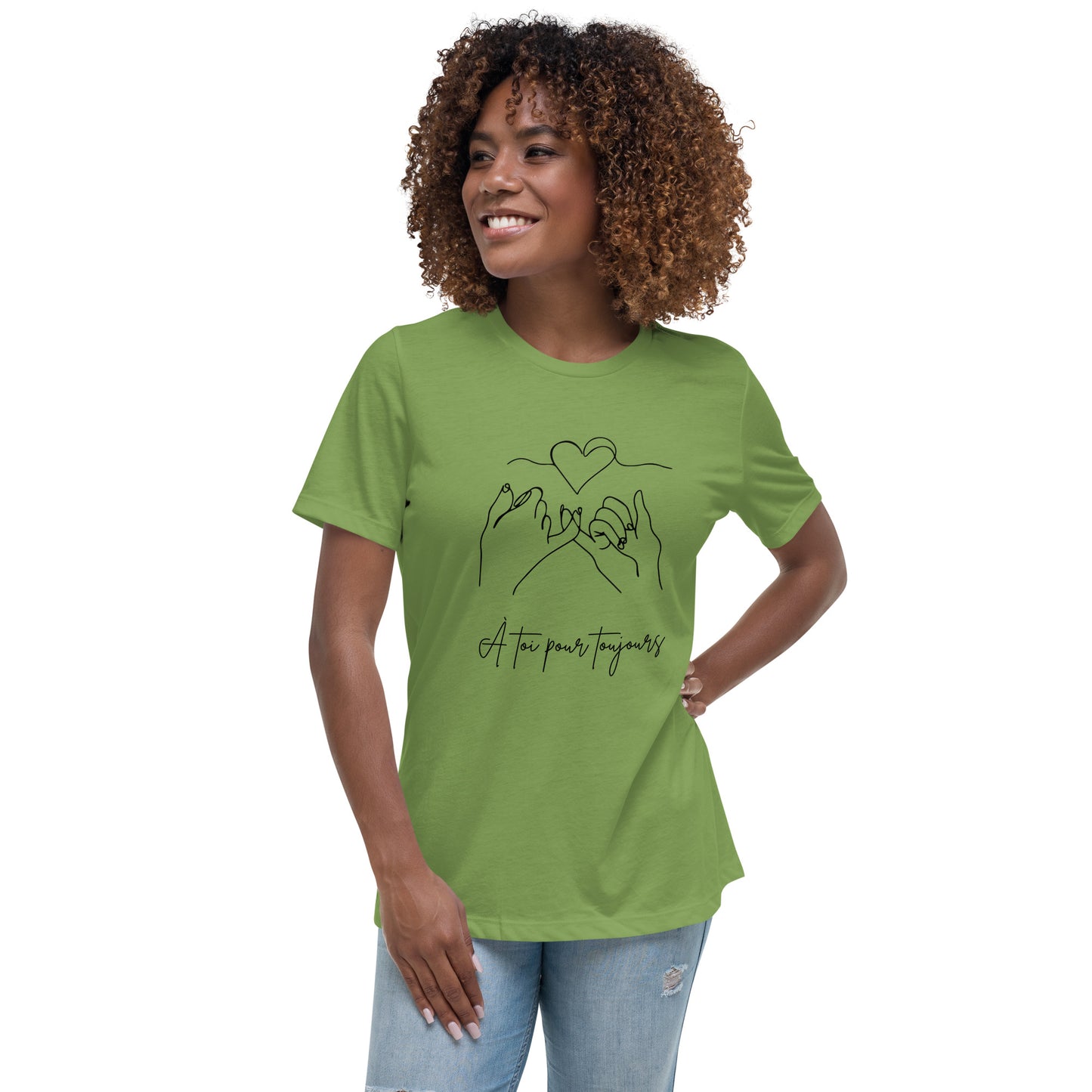 T-shirt Décontracté pour Femme - À Toi Pour Toujours