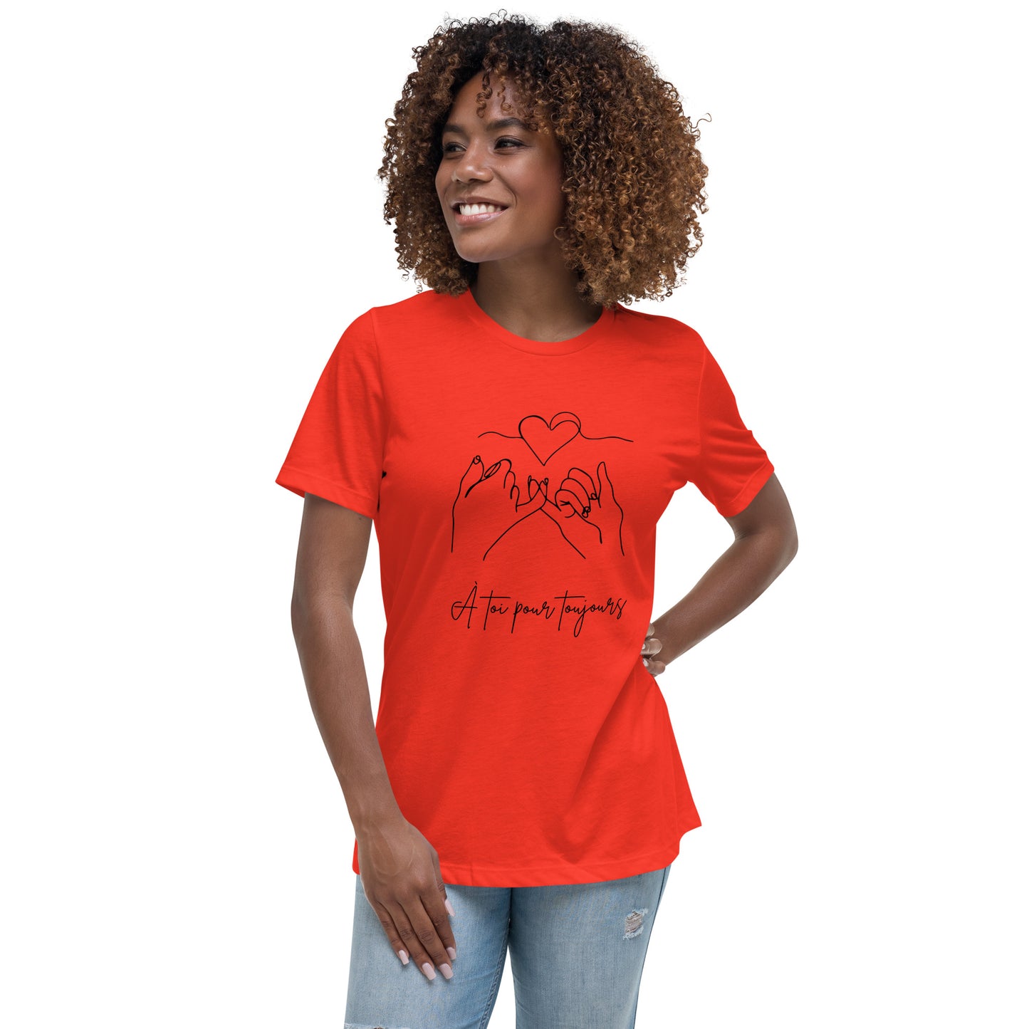 T-shirt Décontracté pour Femme - À Toi Pour Toujours