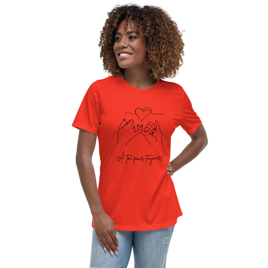 T-shirt Décontracté pour Femme - À Toi Pour Toujours