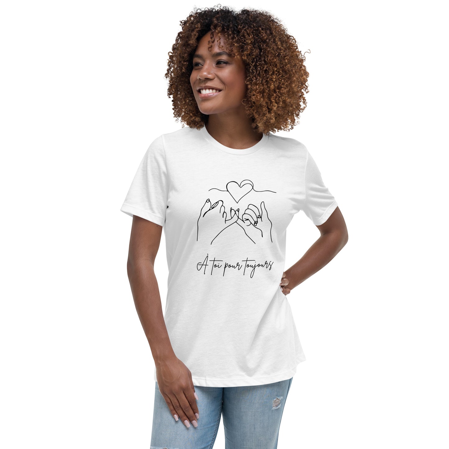 T-shirt Décontracté pour Femme - À Toi Pour Toujours