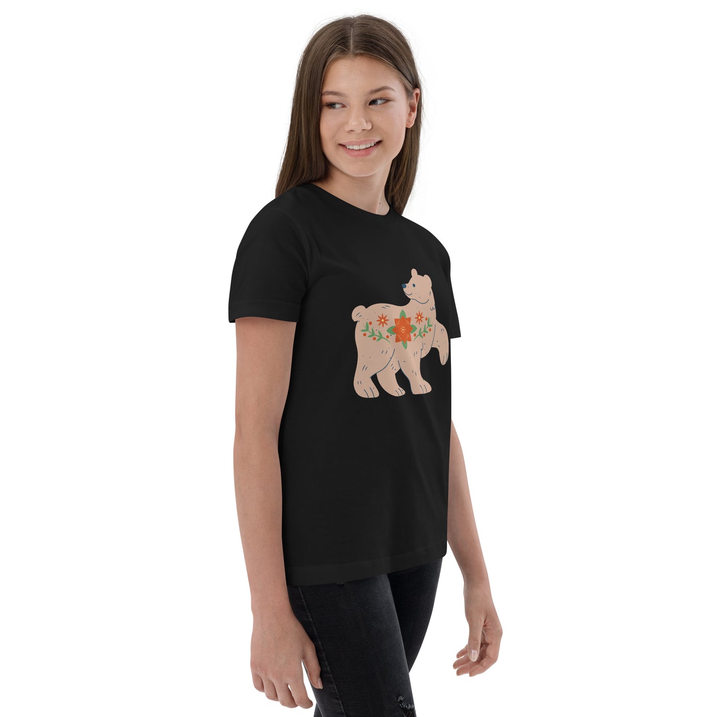 T-shirt en jersey adolescent - Ours De Noël