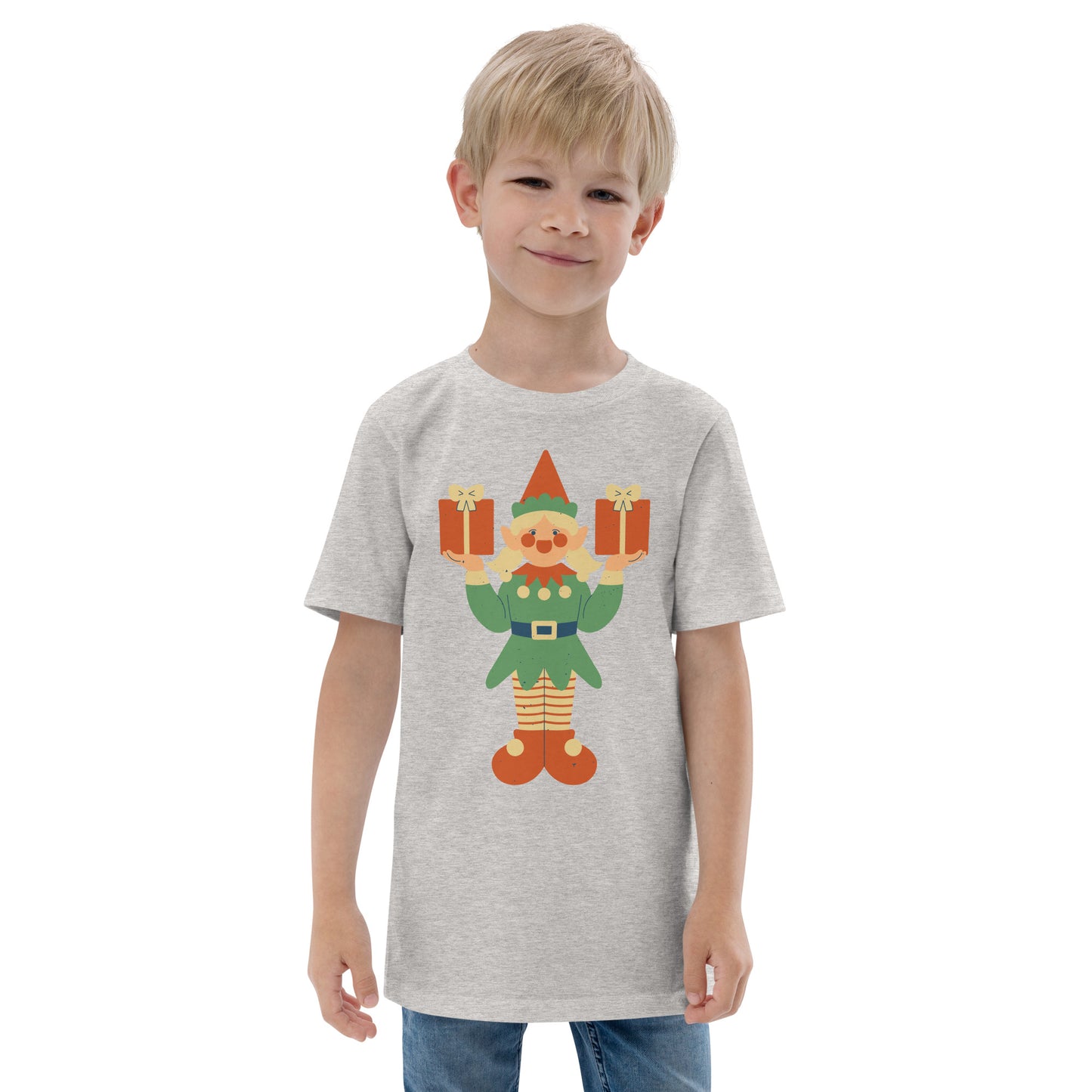 T-shirt en jersey adolescent - Lutin De Noël