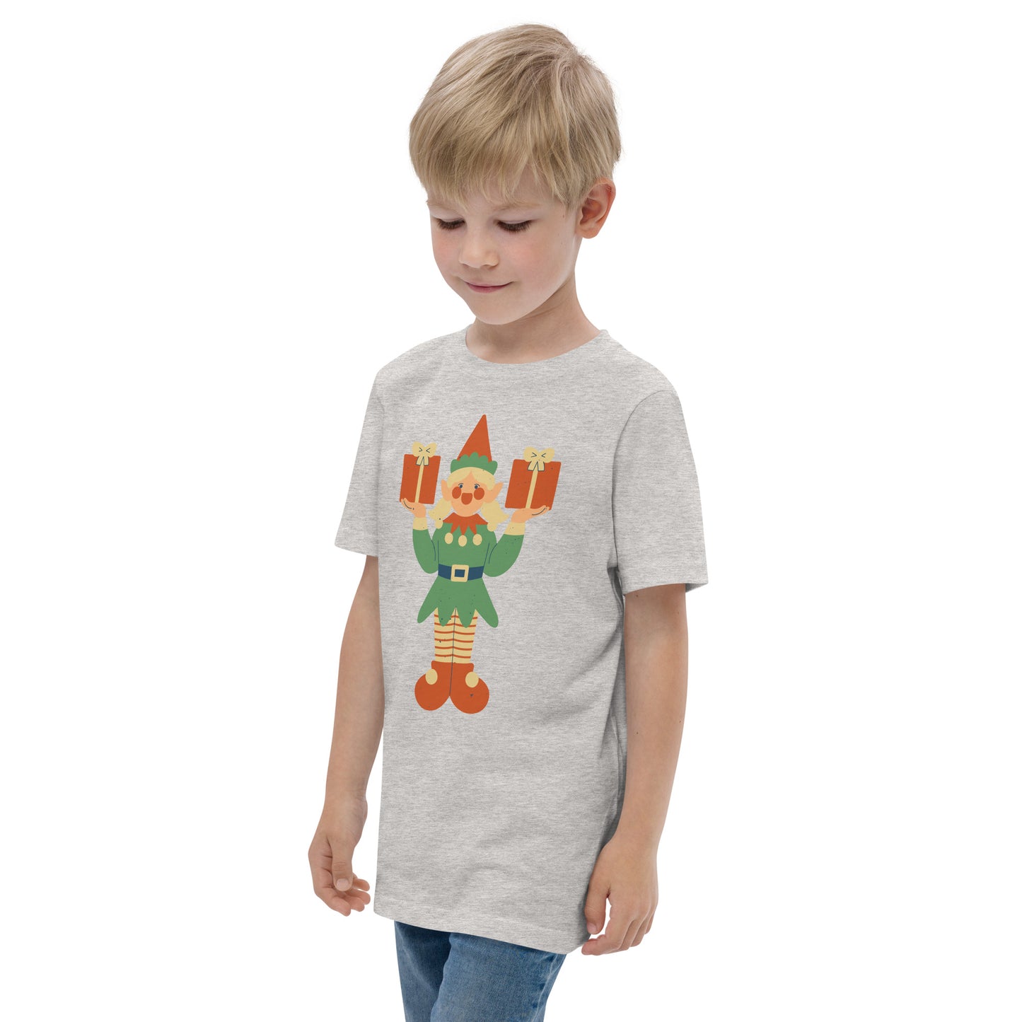 T-shirt en jersey adolescent - Lutin De Noël