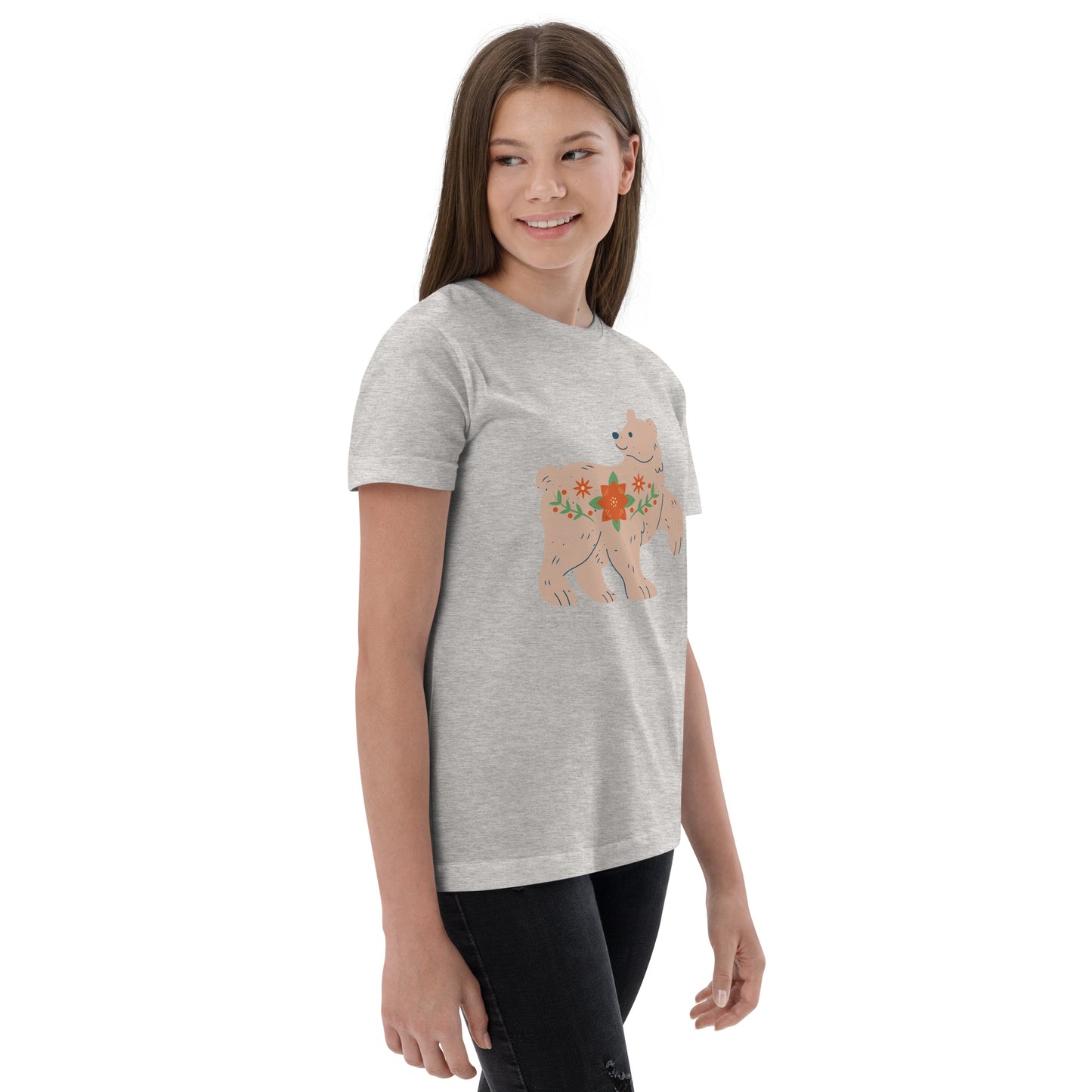 T-shirt en jersey adolescent - Ours De Noël