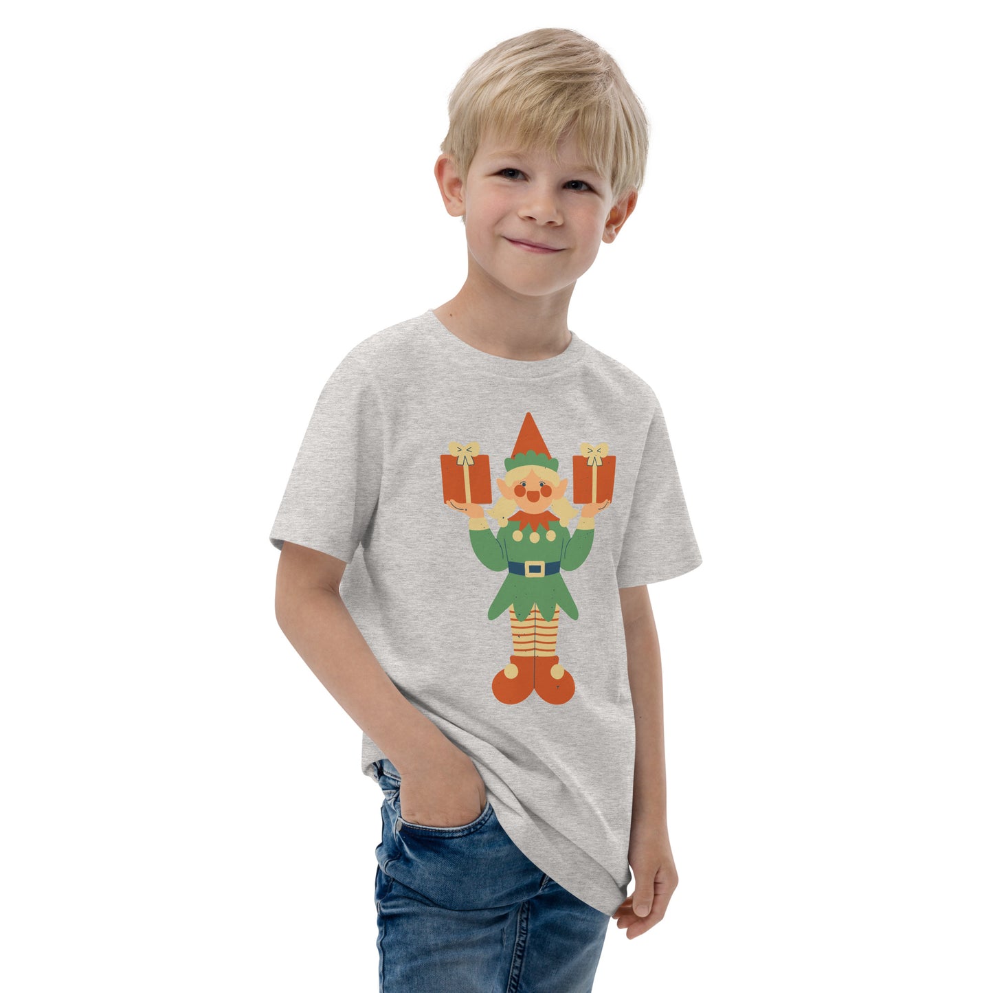T-shirt en jersey adolescent - Lutin De Noël