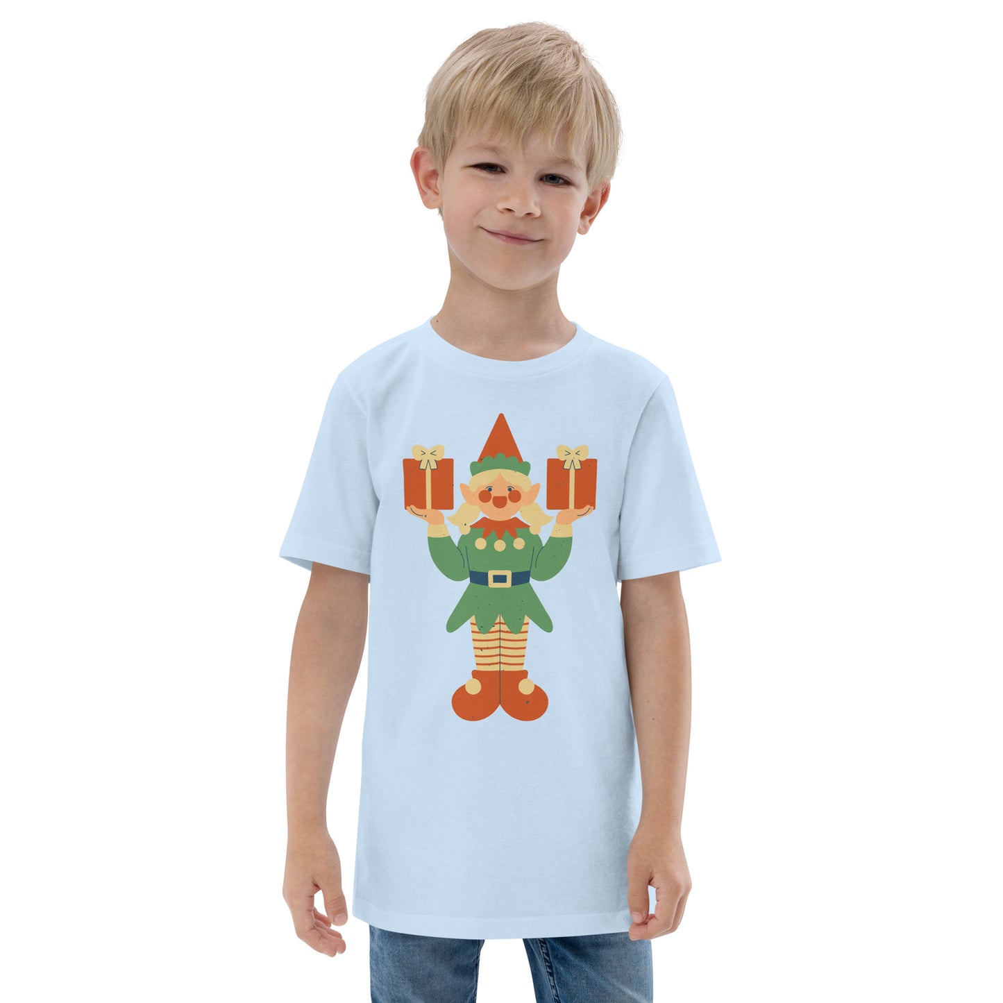 T-shirt en jersey adolescent - Lutin De Noël