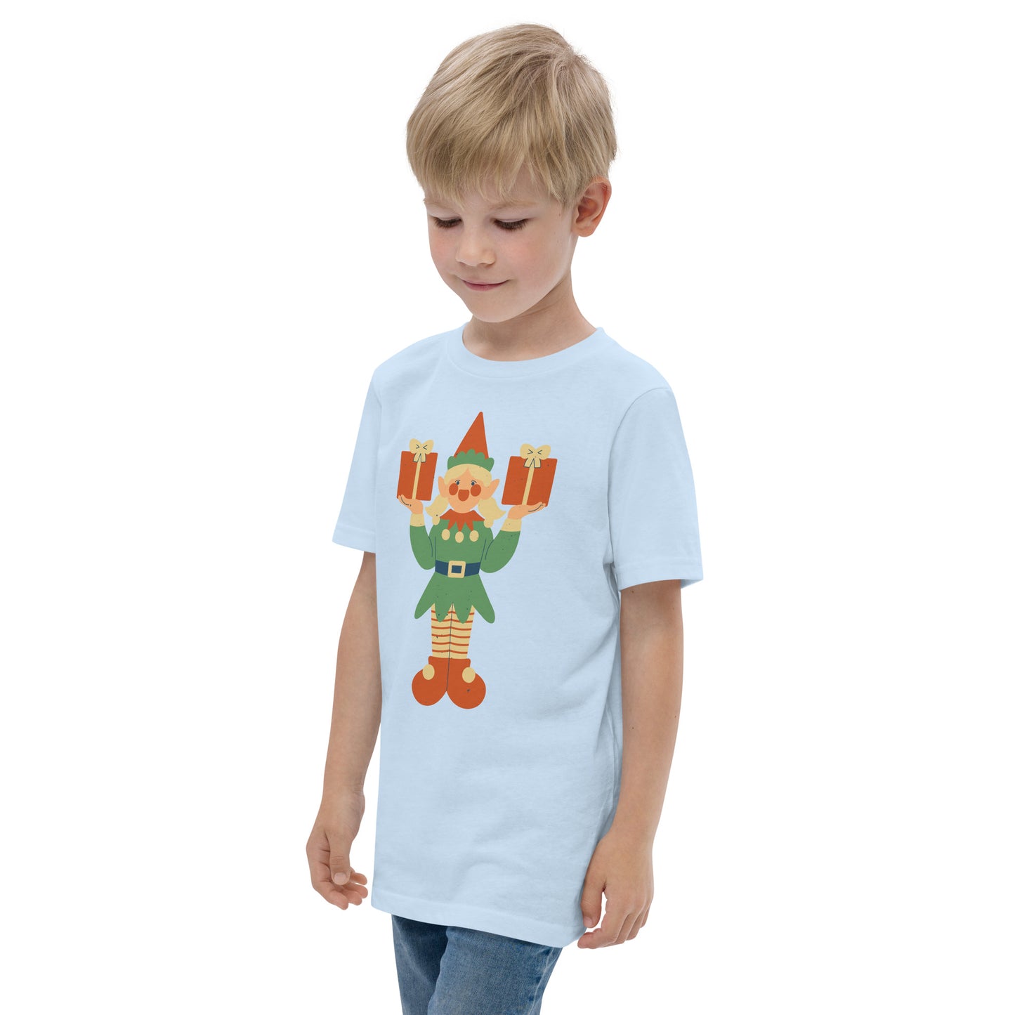 T-shirt en jersey adolescent - Lutin De Noël