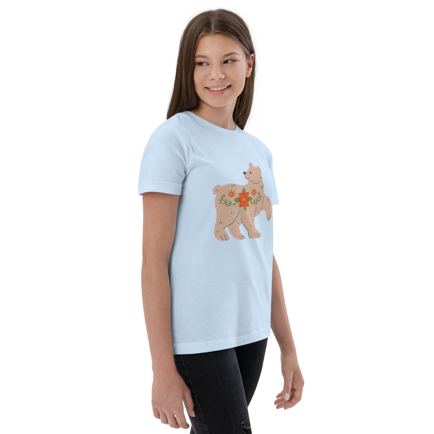 T-shirt en jersey adolescent - Ours De Noël