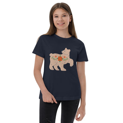T-shirt en jersey adolescent - Ours De Noël