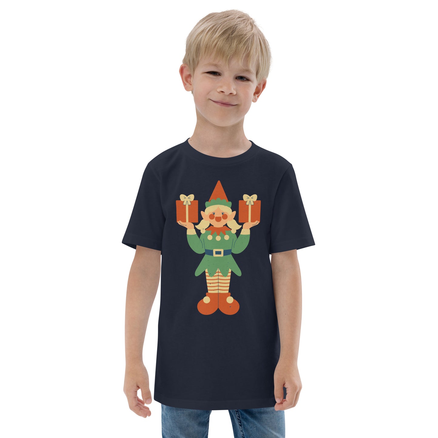 T-shirt en jersey adolescent - Lutin De Noël