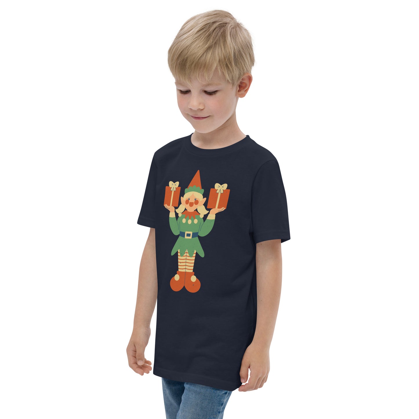 T-shirt en jersey adolescent - Lutin De Noël