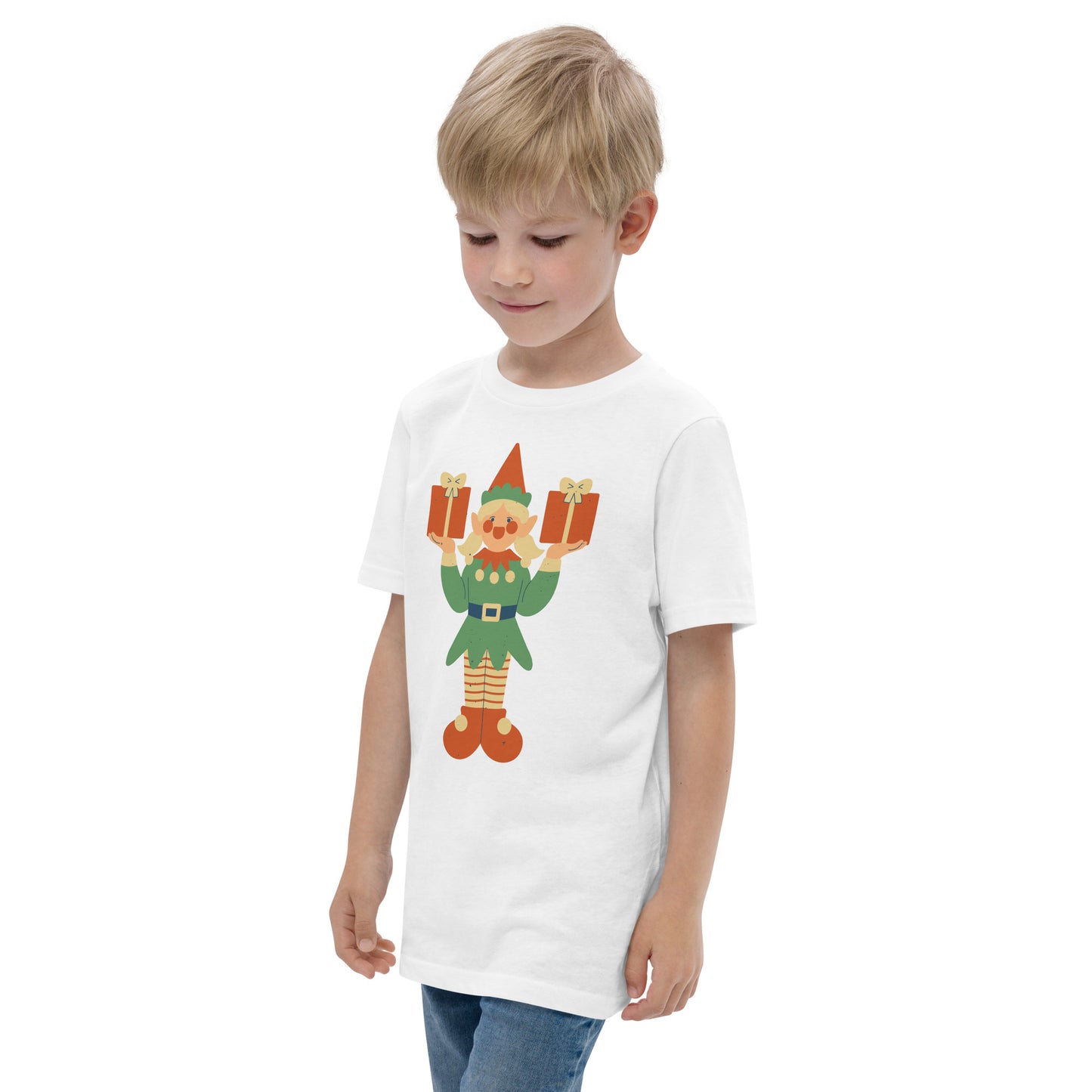 T-shirt en jersey adolescent - Lutin De Noël