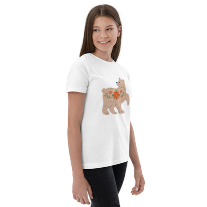 T-shirt en jersey adolescent - Ours De Noël