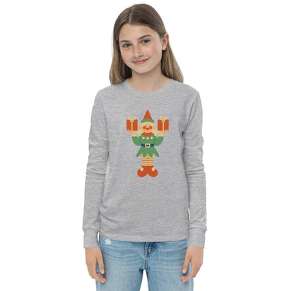Haut à manches longues adolescent - Lutin De Noël