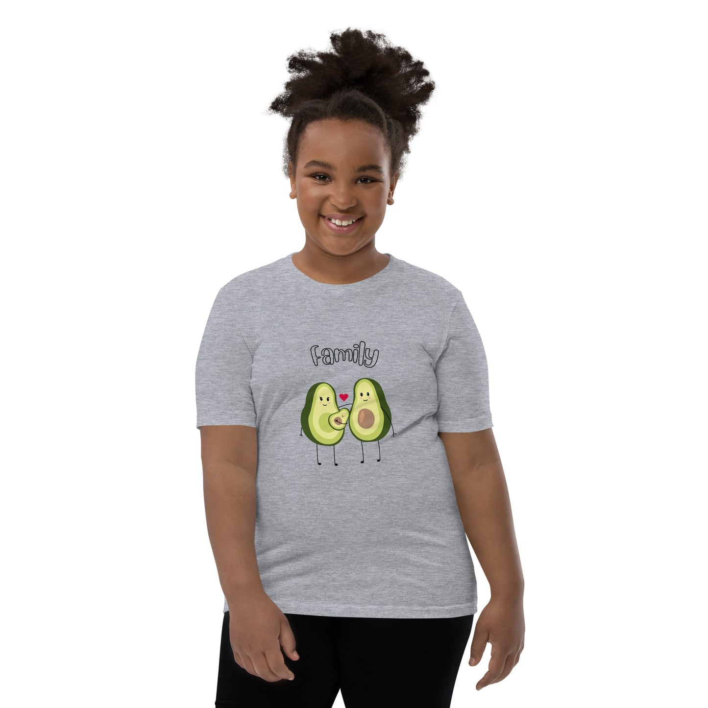 T-shirt à Manches Courtes pour Adolescent - Avocado Family