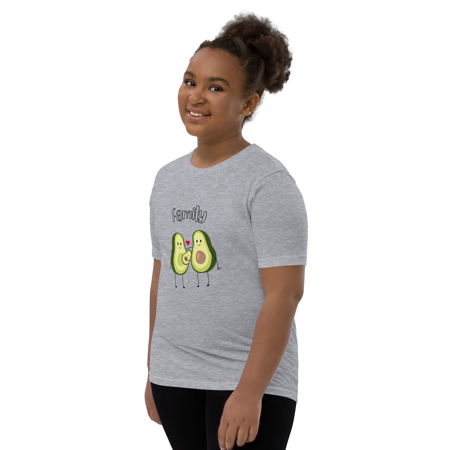 T-shirt à Manches Courtes pour Adolescent - Avocado Family