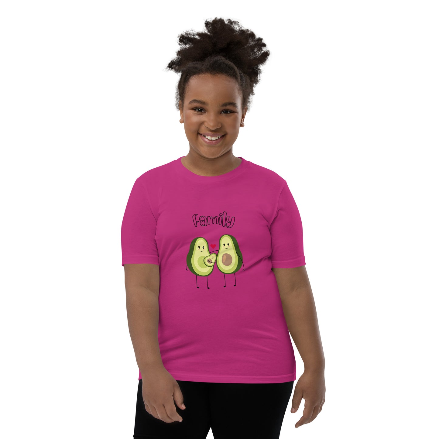 T-shirt à Manches Courtes pour Adolescent - Avocado Family