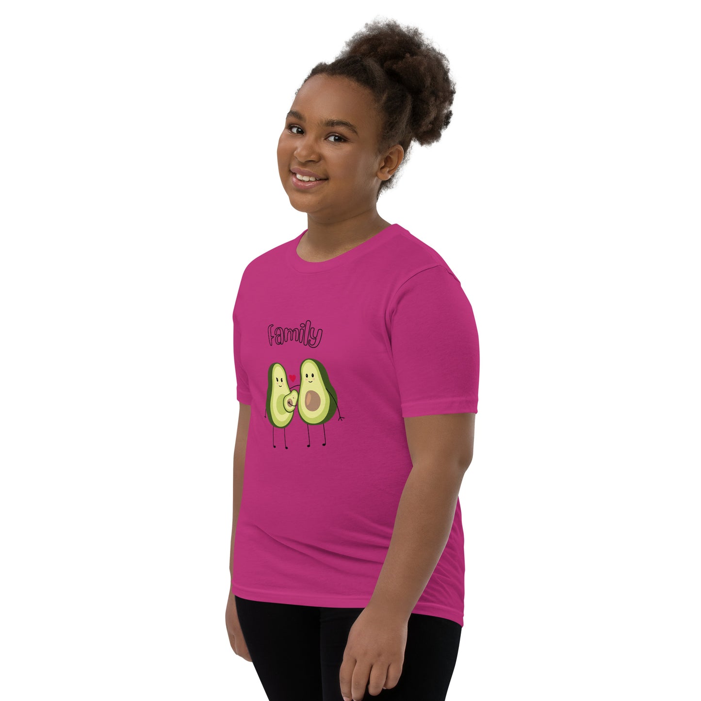T-shirt à Manches Courtes pour Adolescent - Avocado Family