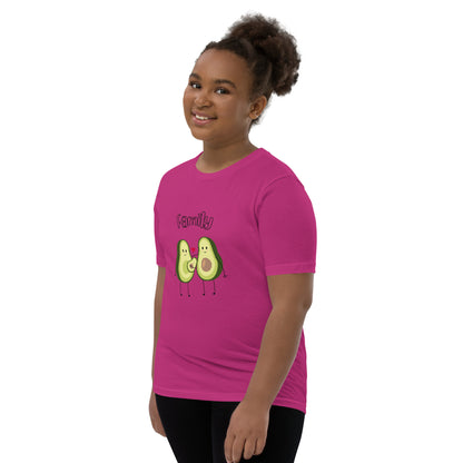T-shirt à Manches Courtes pour Adolescent - Avocado Family