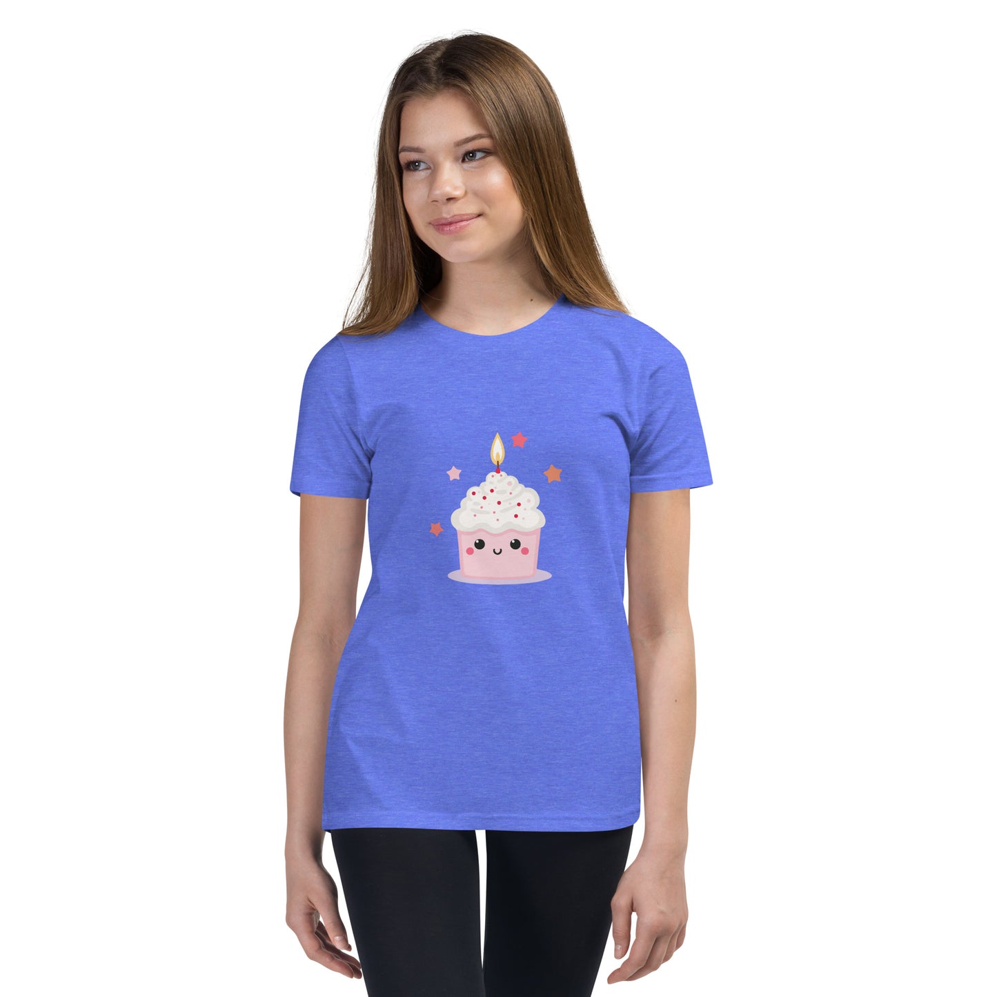 T-shirt à Manches Courtes pour Adolescent - Cupcake Licorne