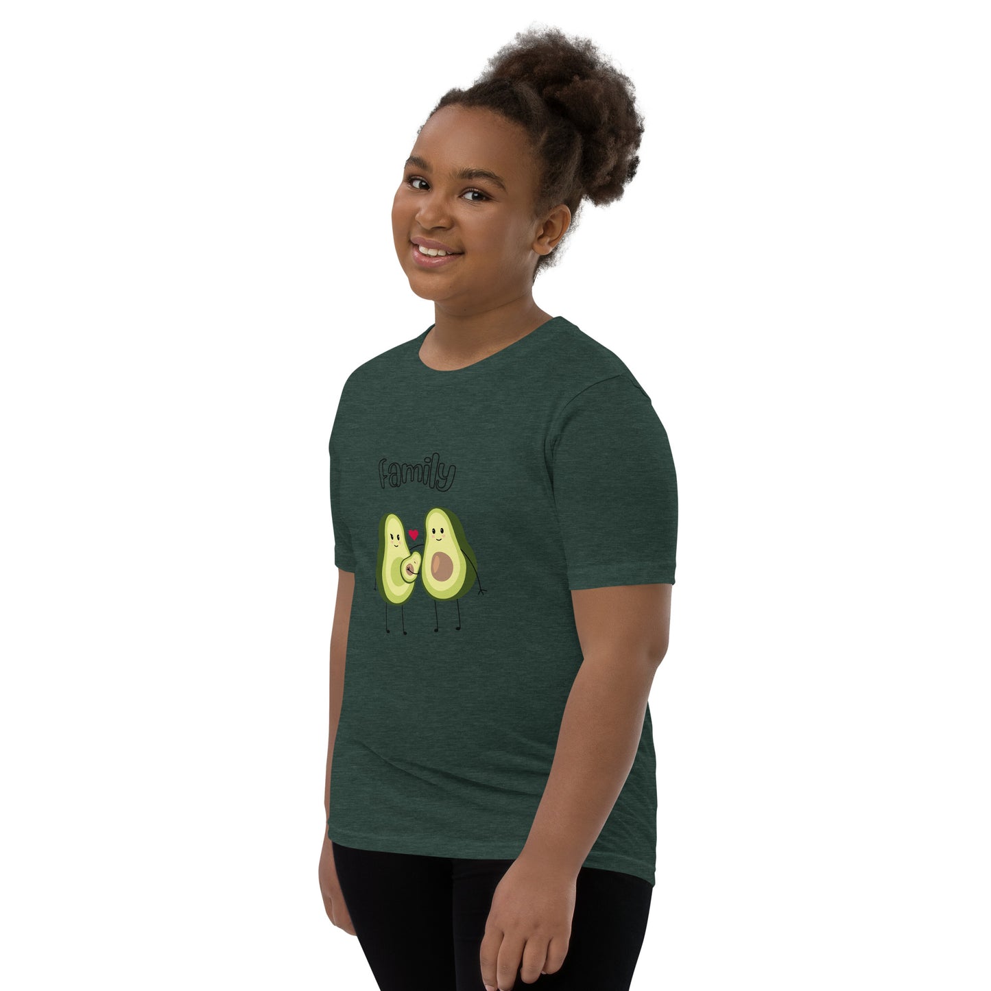 T-shirt à Manches Courtes pour Adolescent - Avocado Family